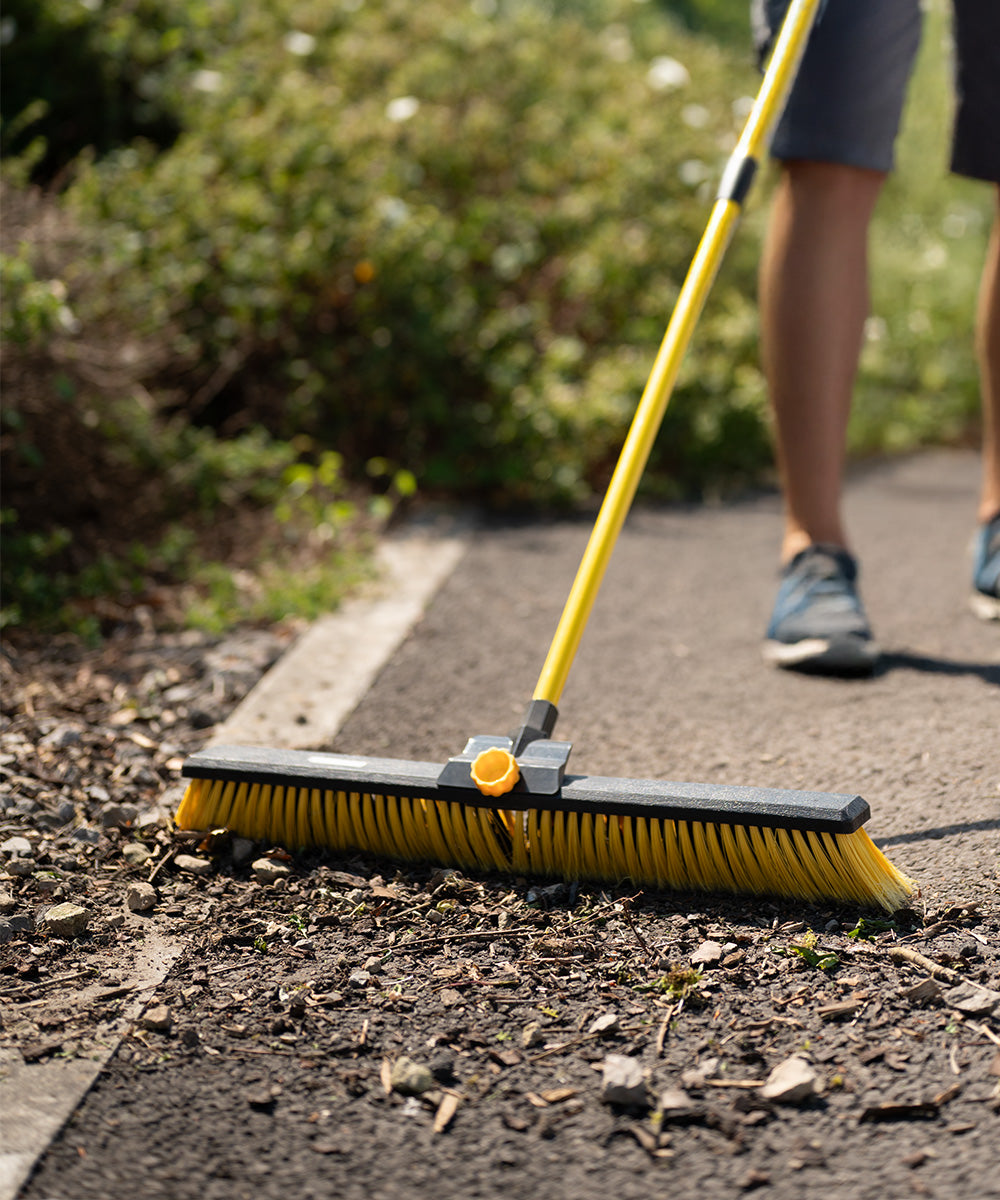 Tornado 24" Garden Broom With Telescopic Handle